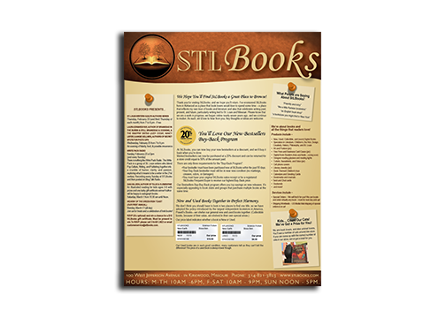 STLBooks Flyer Front